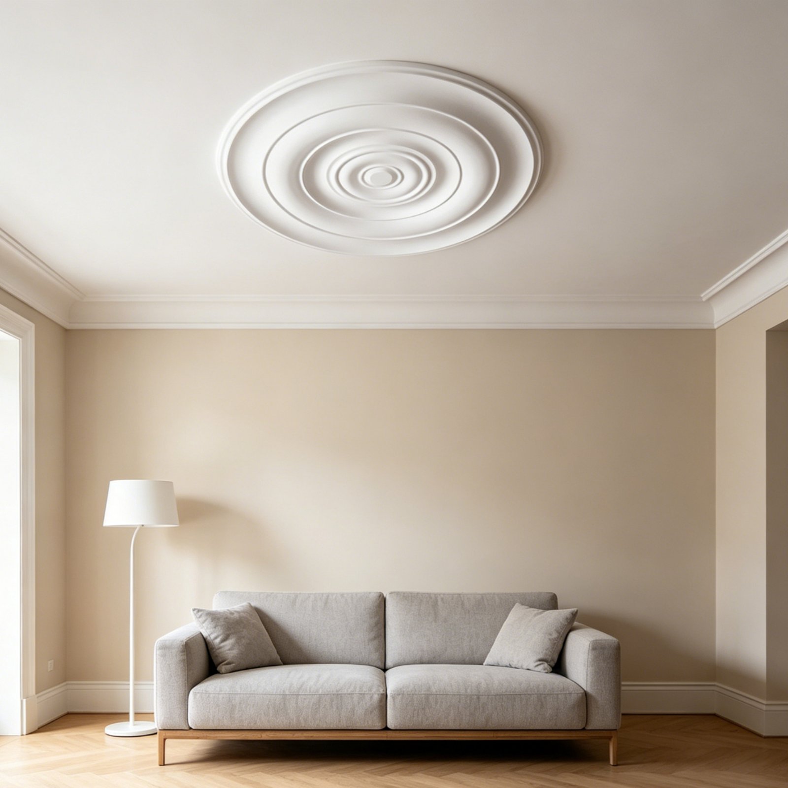 Lighting Decor - زخرفة سقف دائرية بتصميم أوروبي من