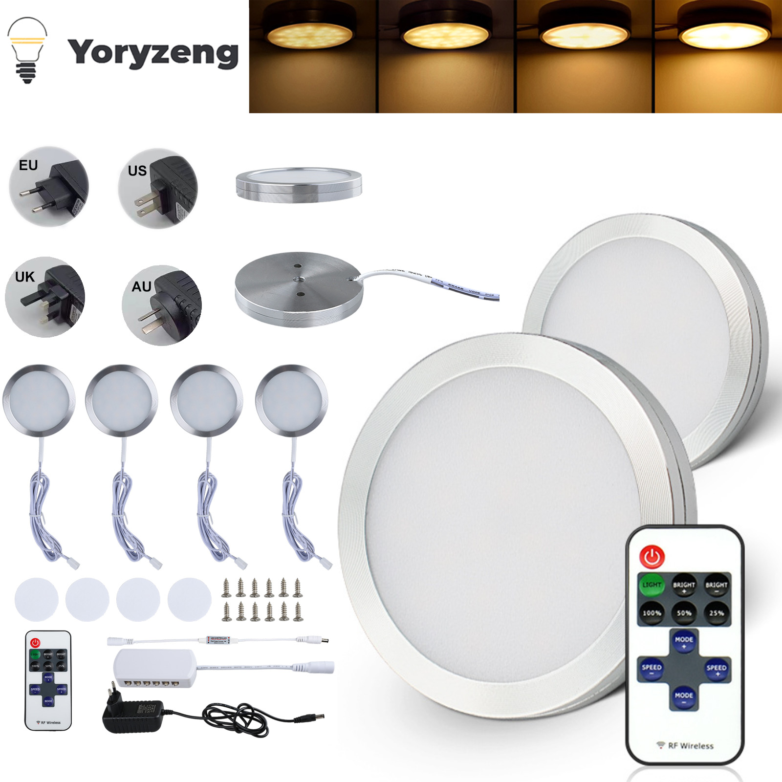 Kitchen Decor Lighting - تحت الخزانة LED أضواء ليلية عرض
