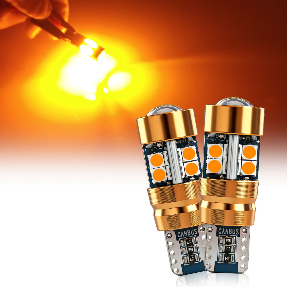 Orange Lighting Decor - حزمة مصابيح إشارة LED 2/6/10 قطع،