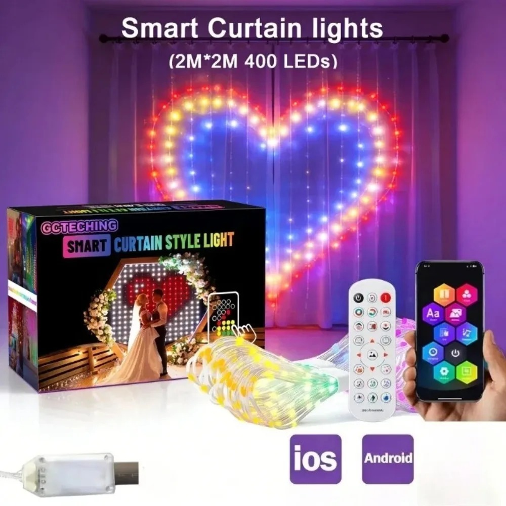 أضواء ستارة LED خارجية بتقنية  - مراجعة Garden Lighting Decor وسعره