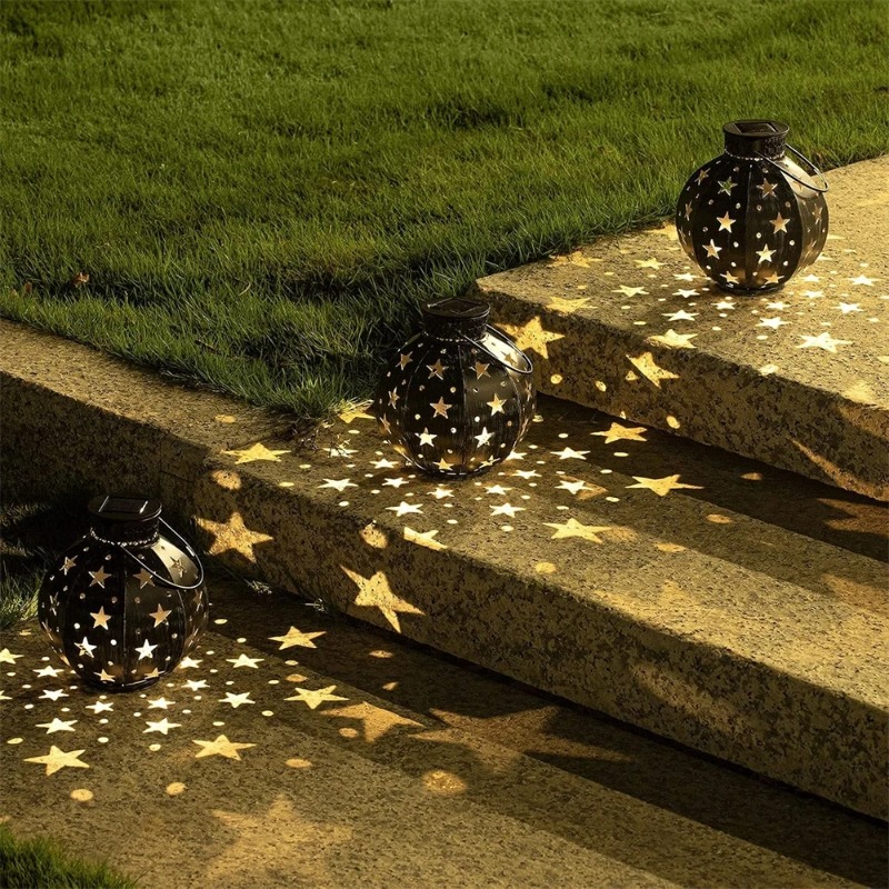 مصباح حديقة على شكل نجمة، أضوا - مراجعة Yard Lighting Decor وسعره