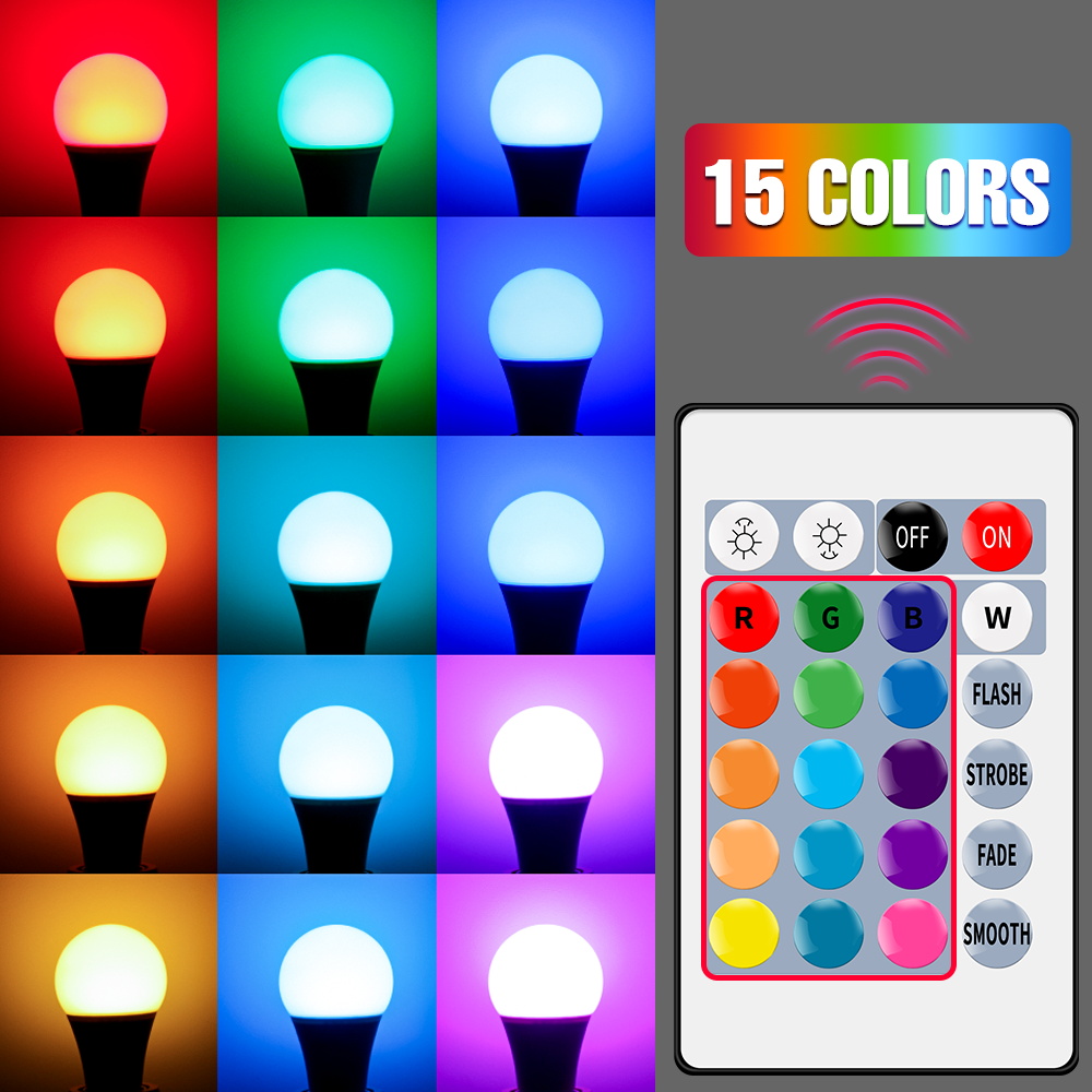 مصباح نيون RGB E27 بألوان قوس  - مراجعة Decor Lighting Hours وسعره