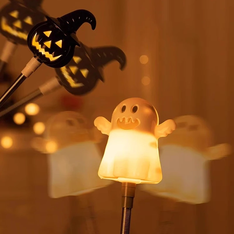 D5 LED هالوين اليقطين اليد شاك - مراجعة Orange Lighting Decor وسعره