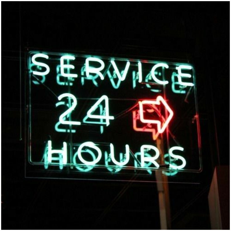 خدمة 24 ساعة زجاج النيون تسجيل - مراجعة Decor Lighting Hours وسعره