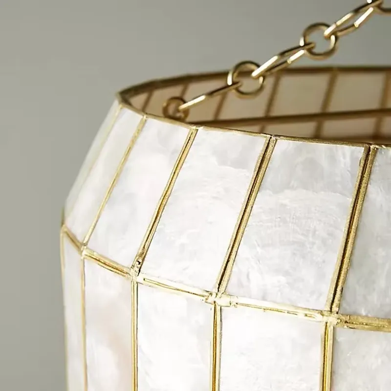 ثريا أمريكية حديثة بتصميم صدف  - مراجعة Lighting Decor For Home وسعره