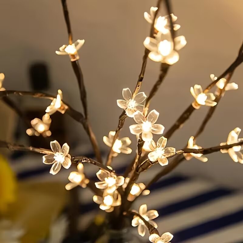 1/2 قطعة إضاءة على شكل فروع شج - مراجعة Lighting Decor For Home وسعره