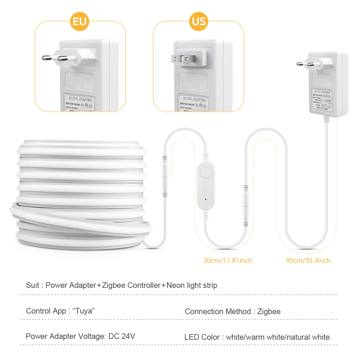 شريط إضاءة LED نيون بتقنية Zig - مراجعة Kitchen Decor Lighting وسعره
