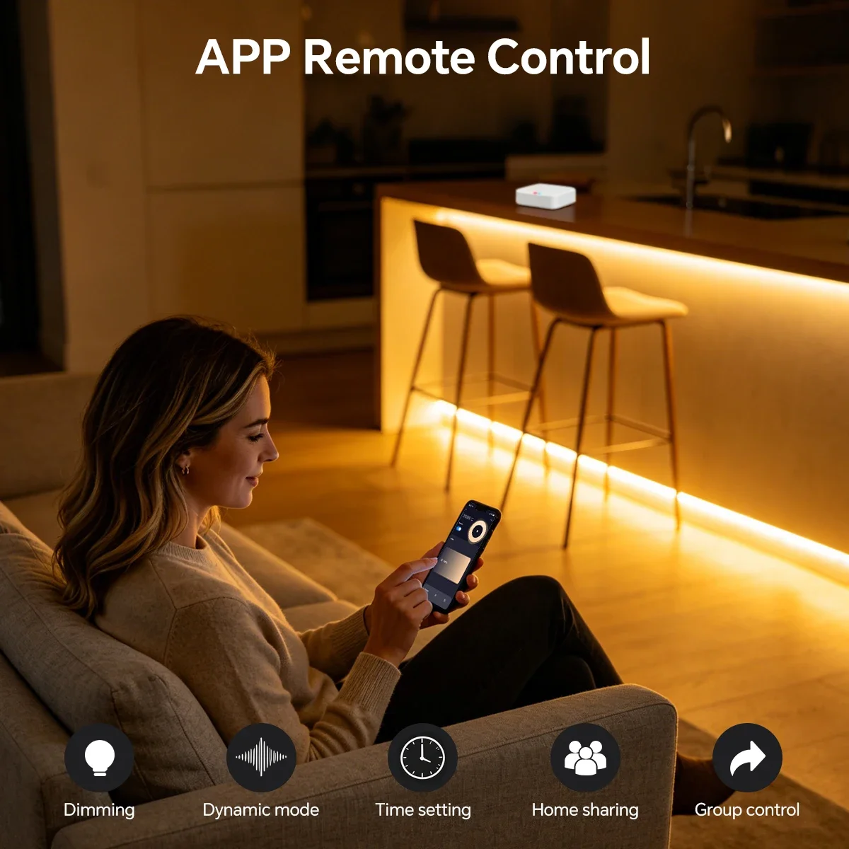 شريط إضاءة LED نيون بتقنية Zig - مراجعة Kitchen Decor Lighting وسعره