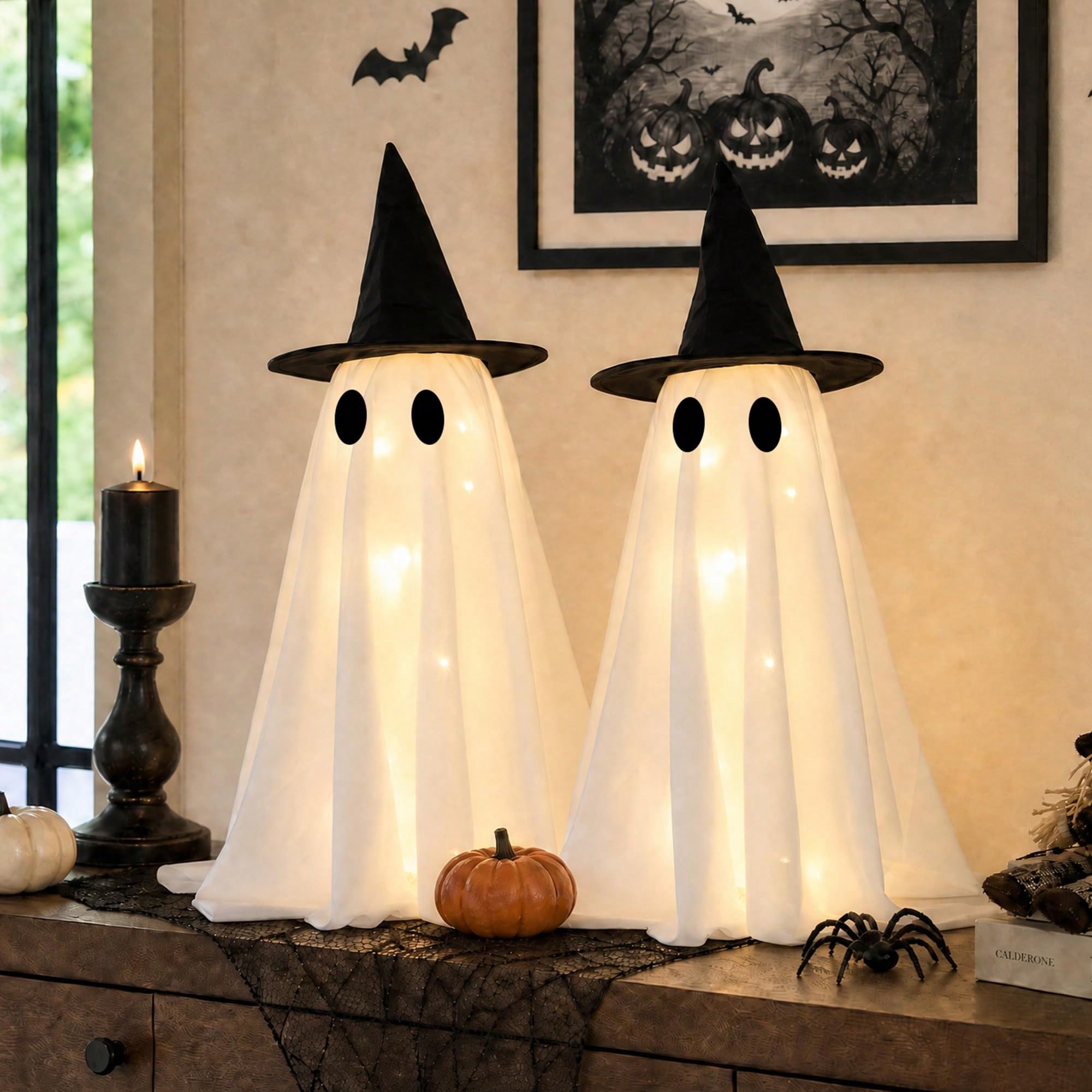 قبعة ساحرة مضيئة بتقنية LED عل - مراجعة Up Lighting Decor وسعره