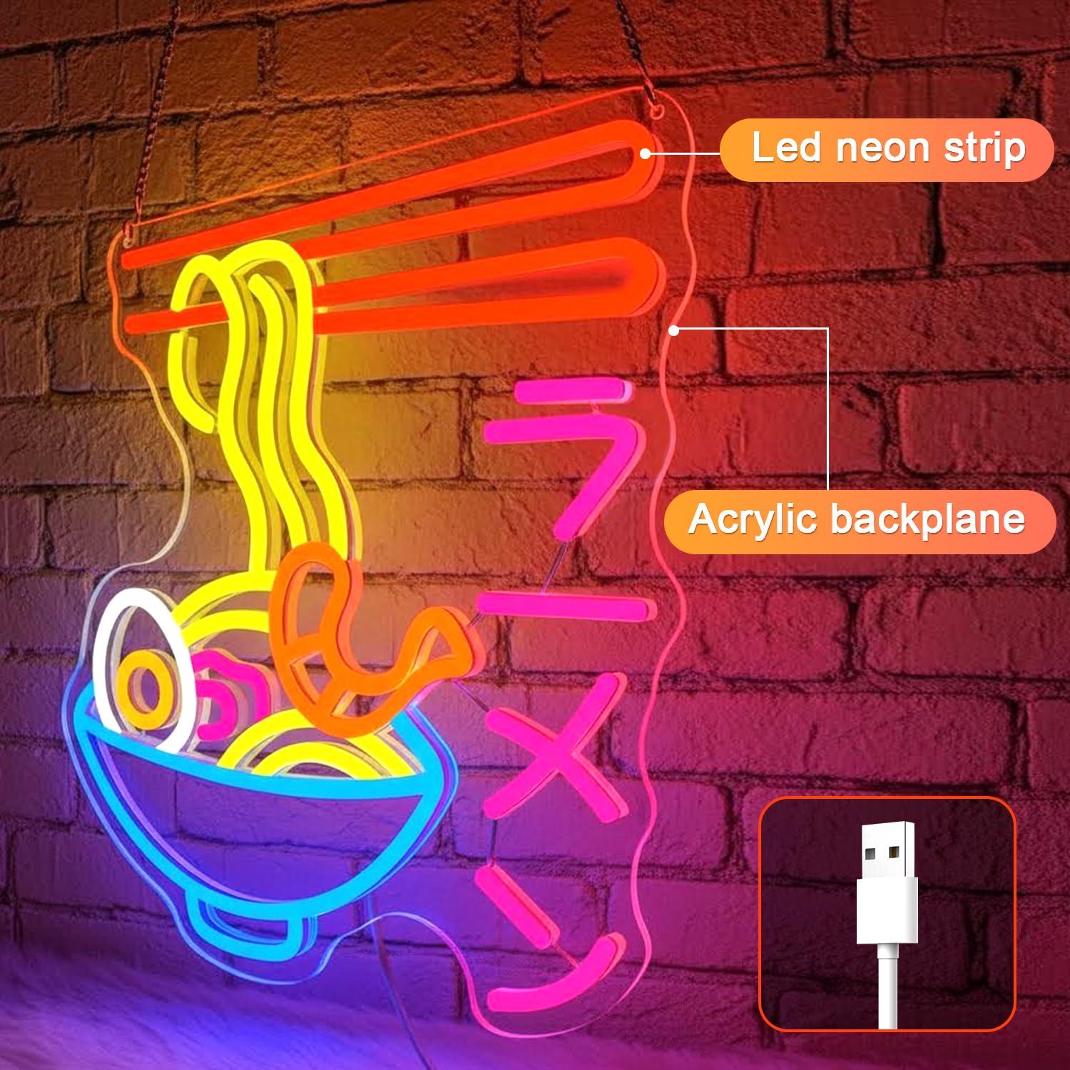 لافتة نيون LED على شكل وعاء را - مراجعة Kitchen Decor Lighting وسعره