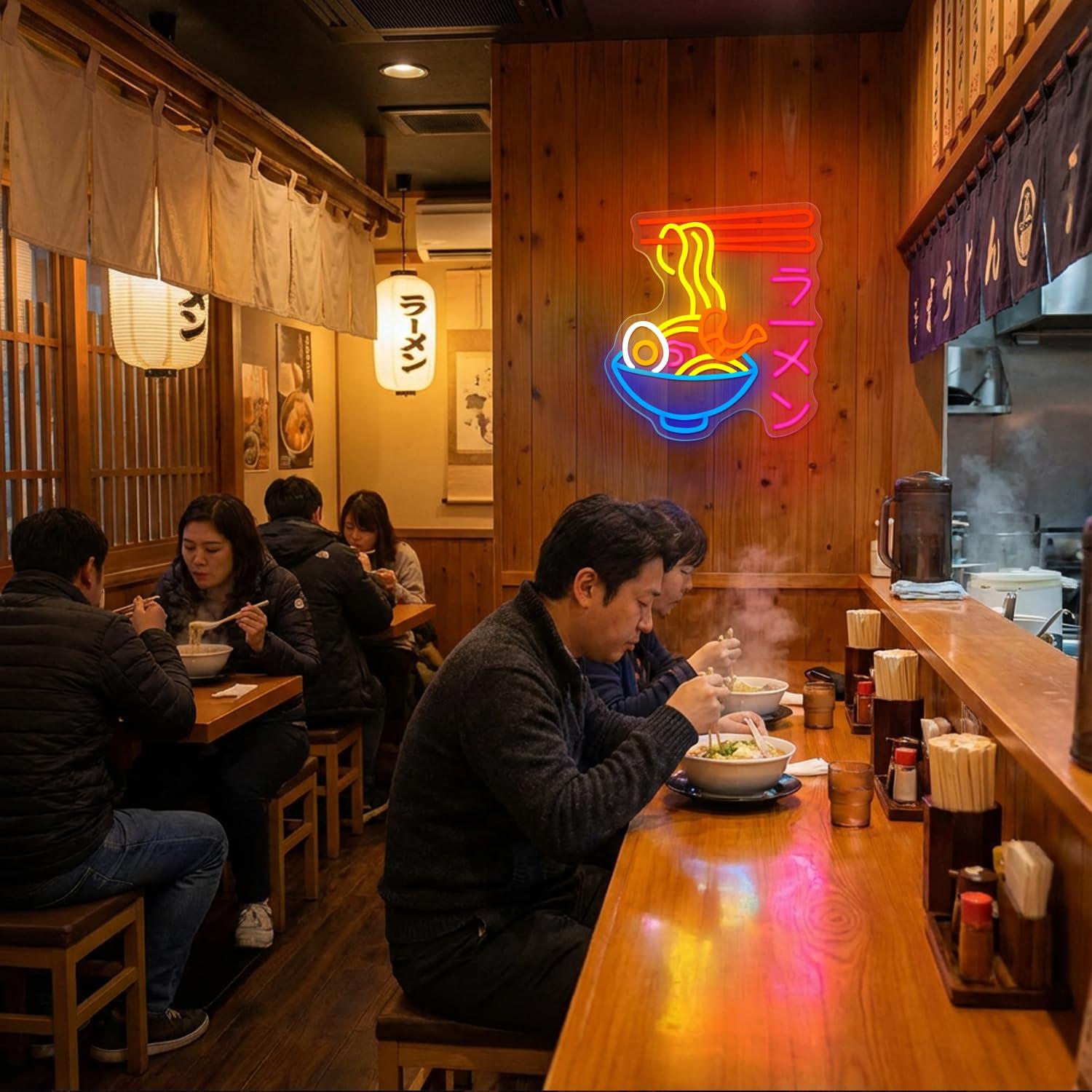 لافتة نيون LED على شكل وعاء را - مراجعة Kitchen Decor Lighting وسعره