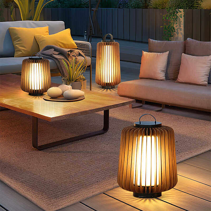 مصباح أرضي مضيء للساحات يعمل ب - مراجعة Garden Lighting Decor وسعره